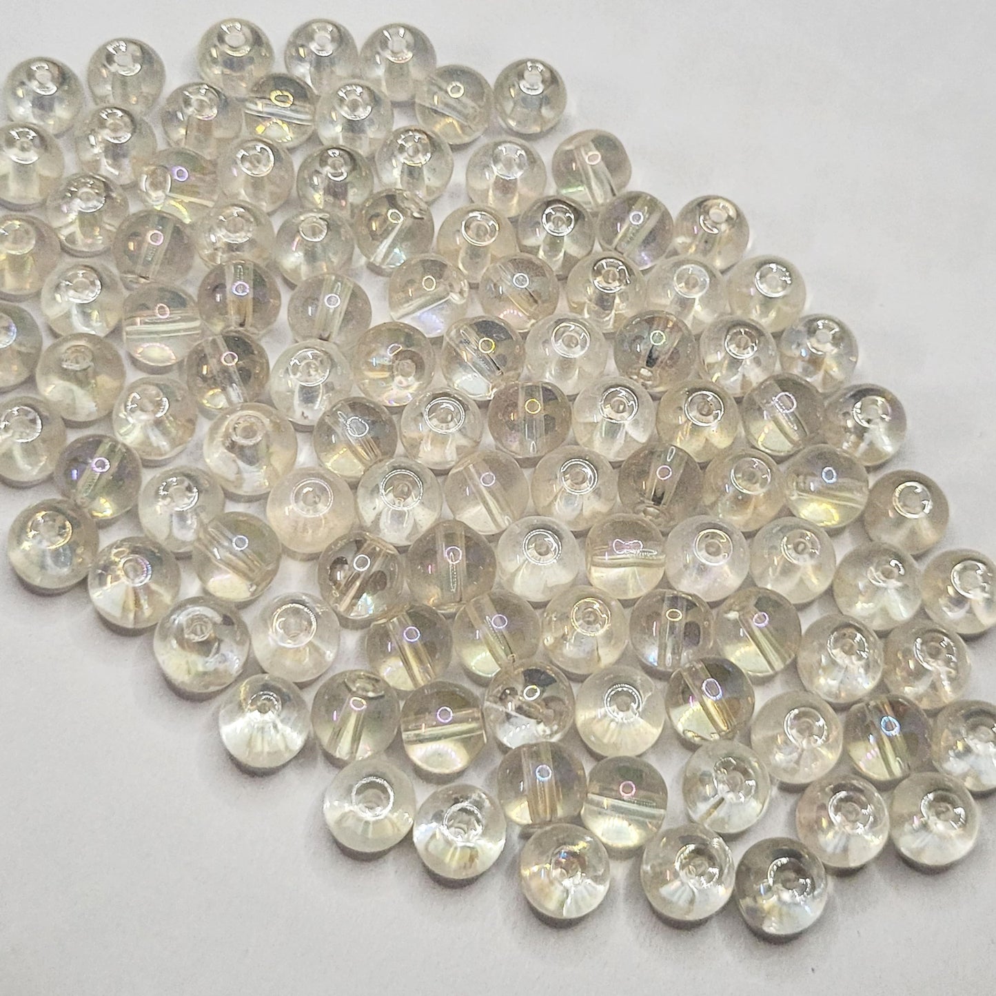 Glass Round Pearl Beads 6MM