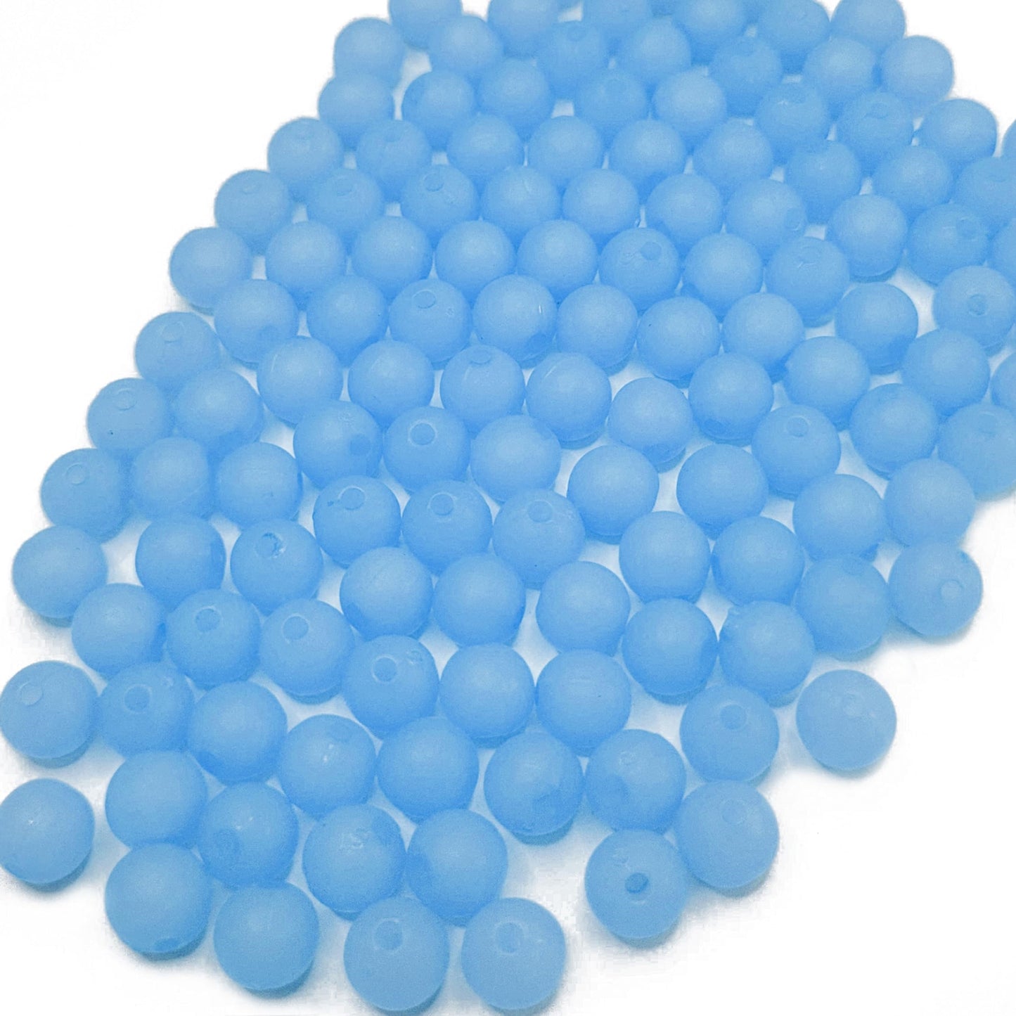 Ice Matte Opaque Beads 8MM