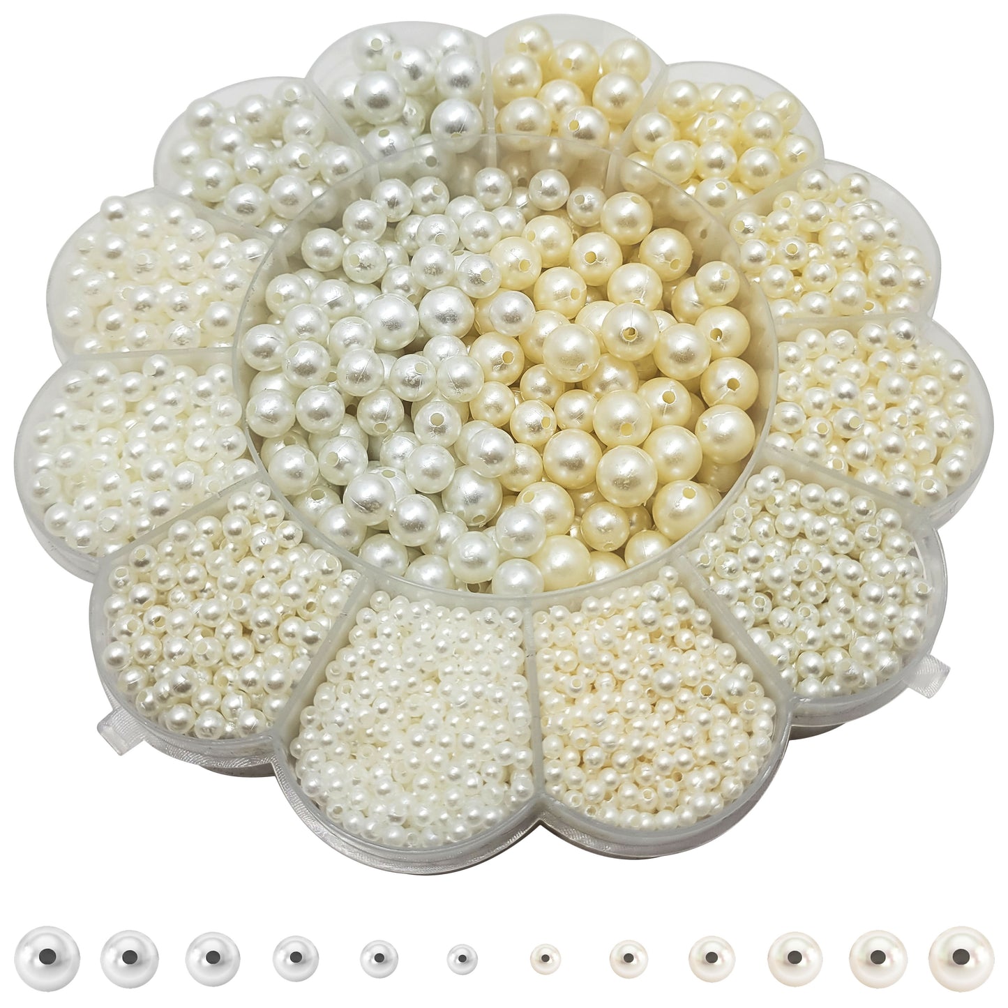 Pearl Moti Beads Kit – 3-10mm