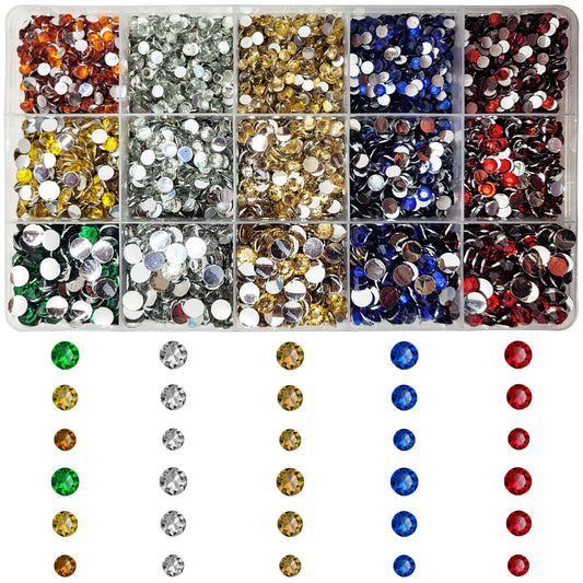 Multicolour Rhinestone Embellishments