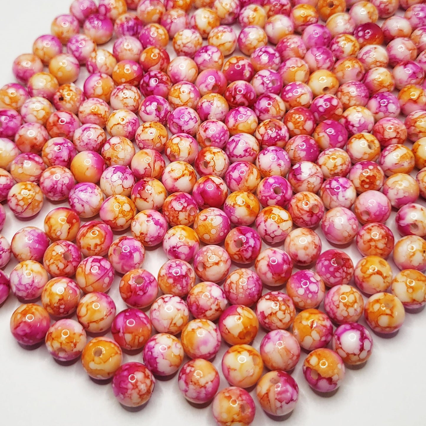 Marble Beads for Bracelet Making 10MM