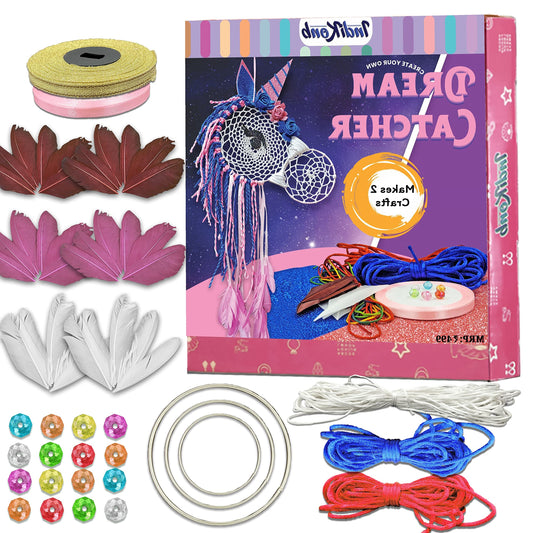 Dream Catcher Making Kit – Mystical Animals Edition