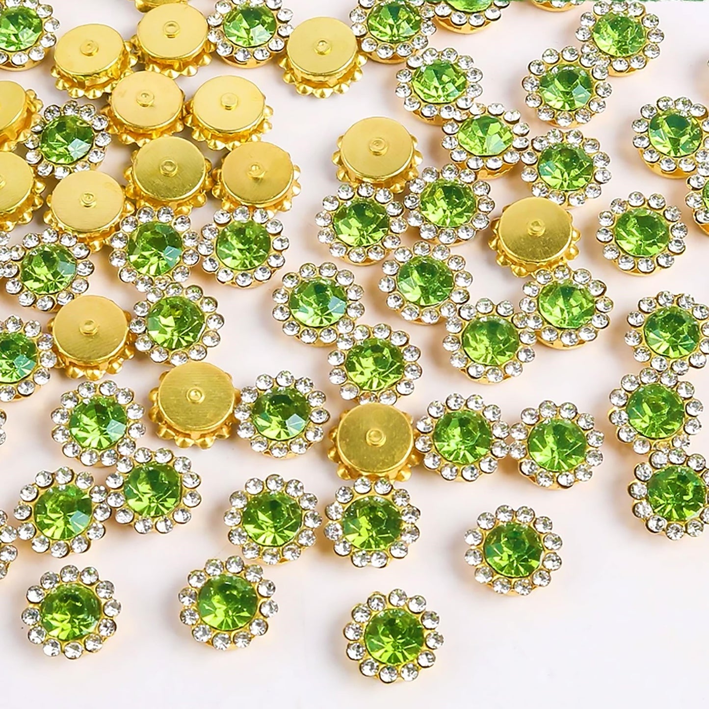 Zarkan Flower Buttons - 10mm