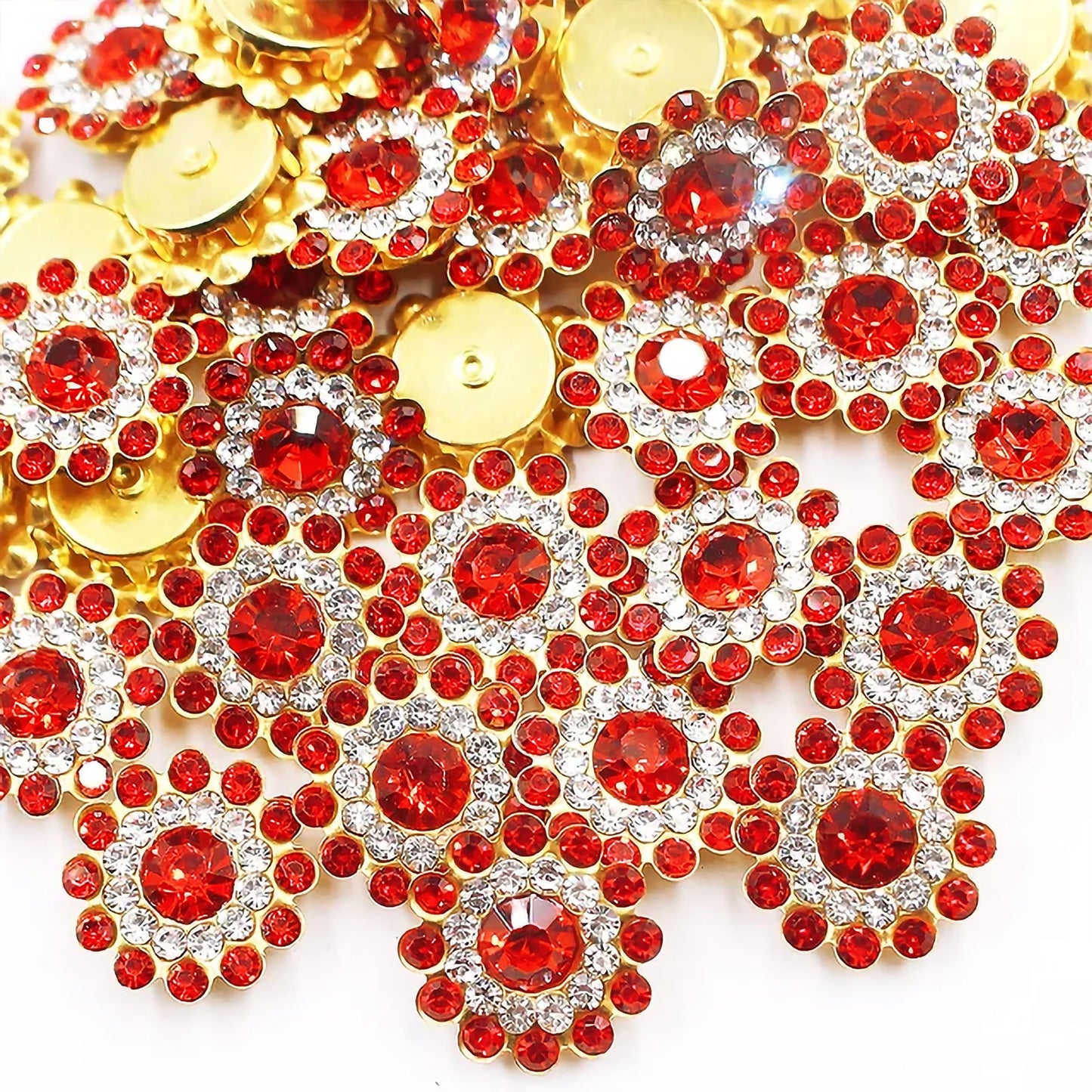 Zarkan Flower Buttons 14mm