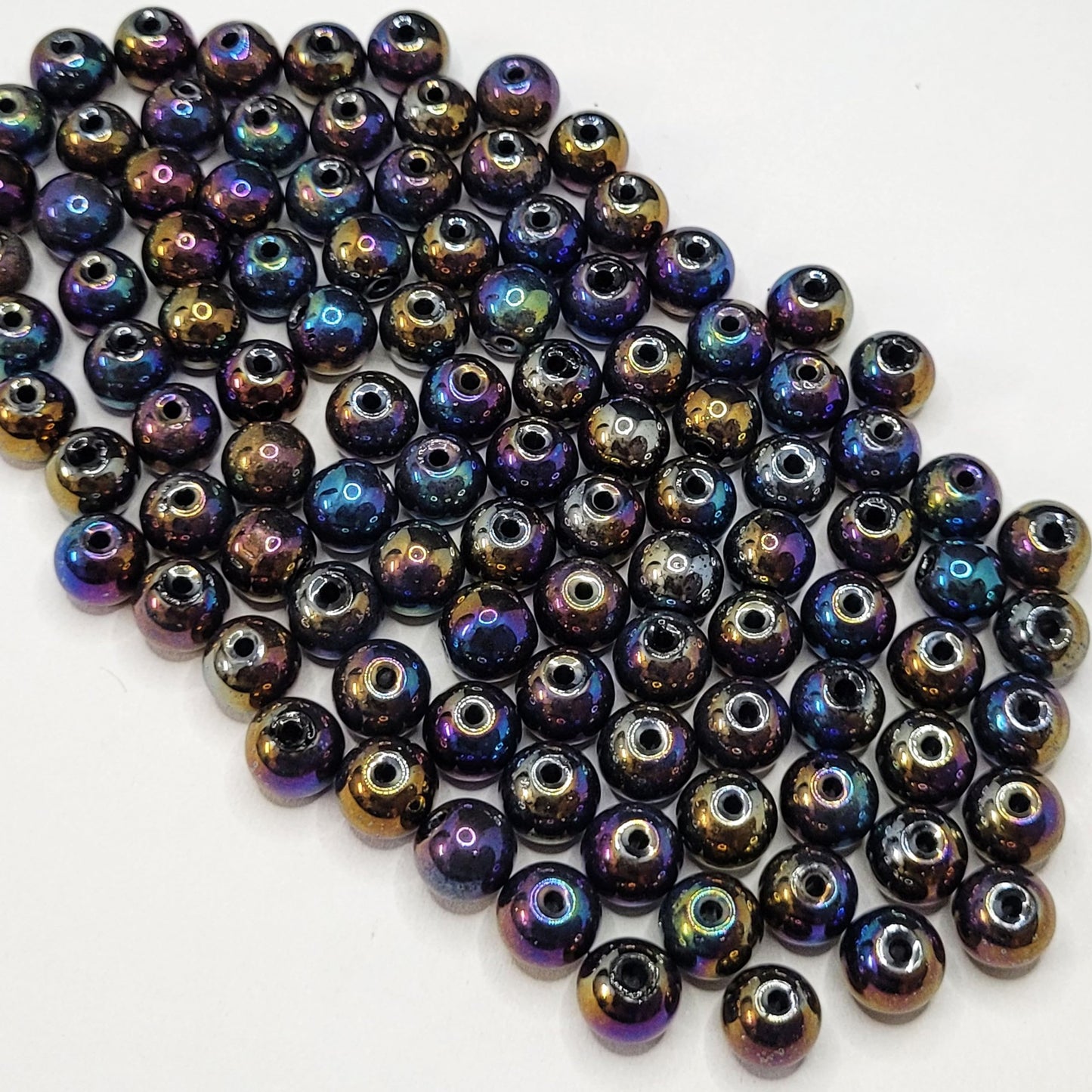 Glass Round Pearl Beads 6MM