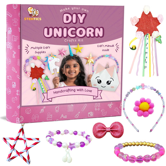 Unicorn Craft Set - DIY Craft Kit for Girls (Ages 5-12)