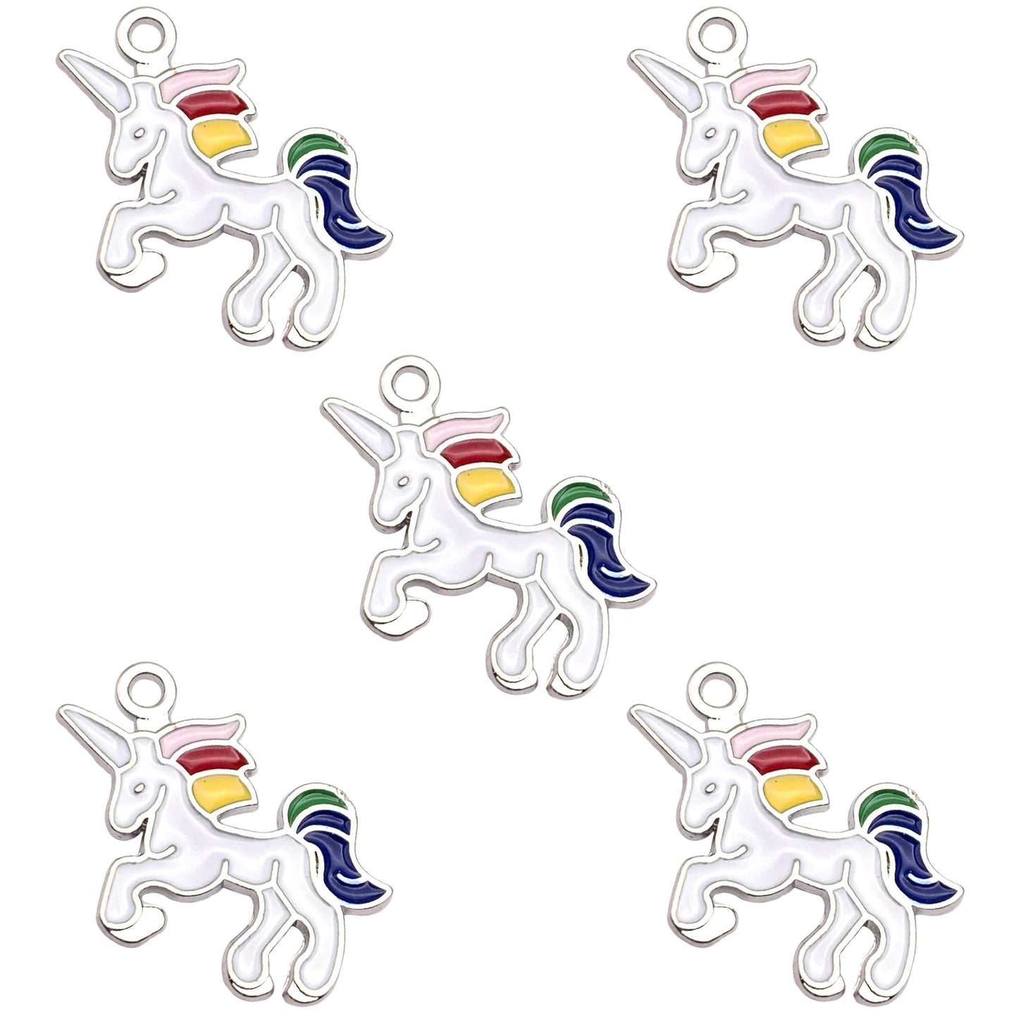 Unicorn Charms - Set of 5