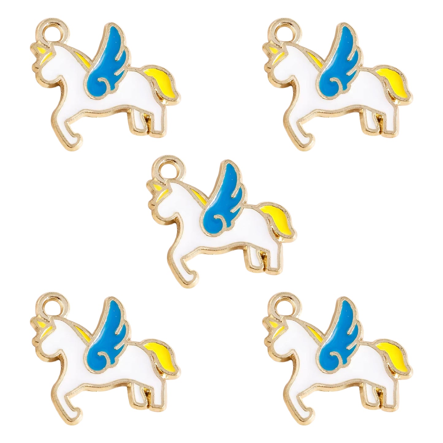 Unicorn Charms - Set of 5