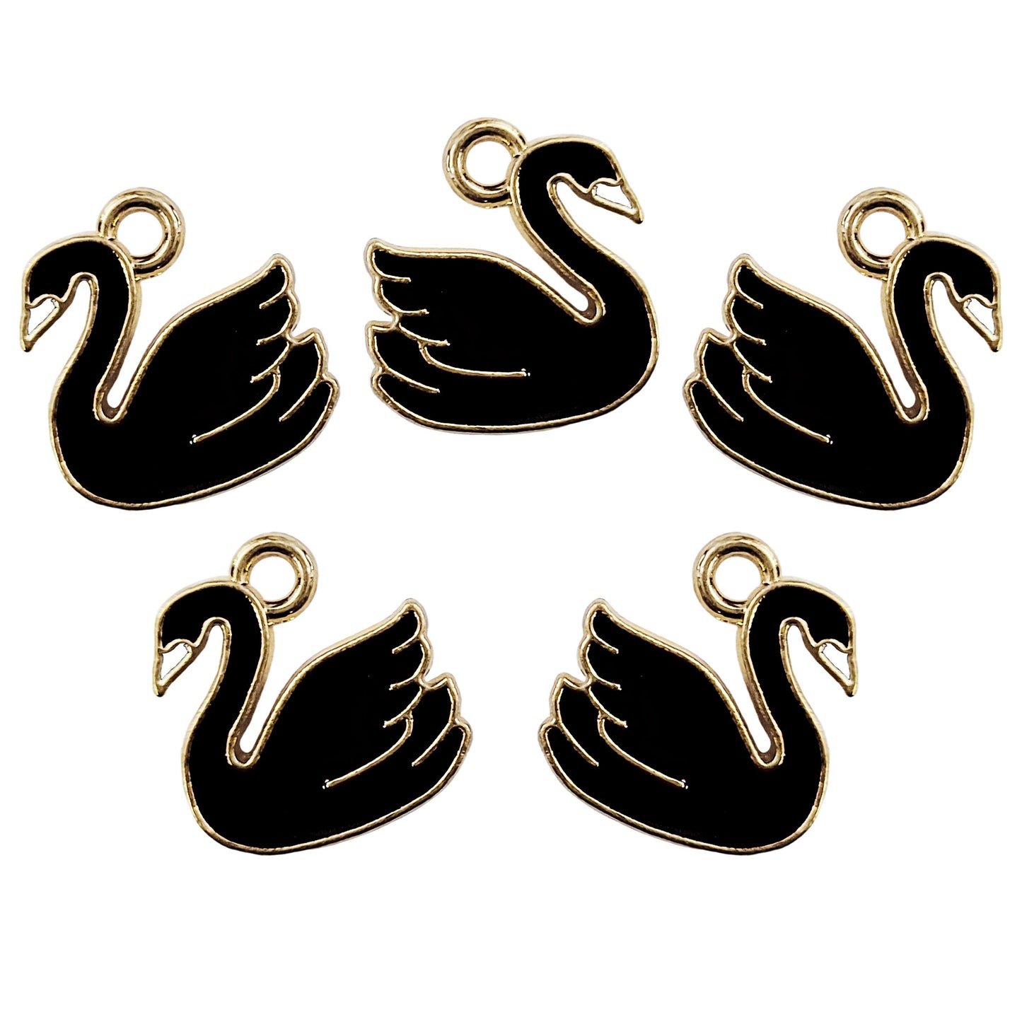 Swan Charms