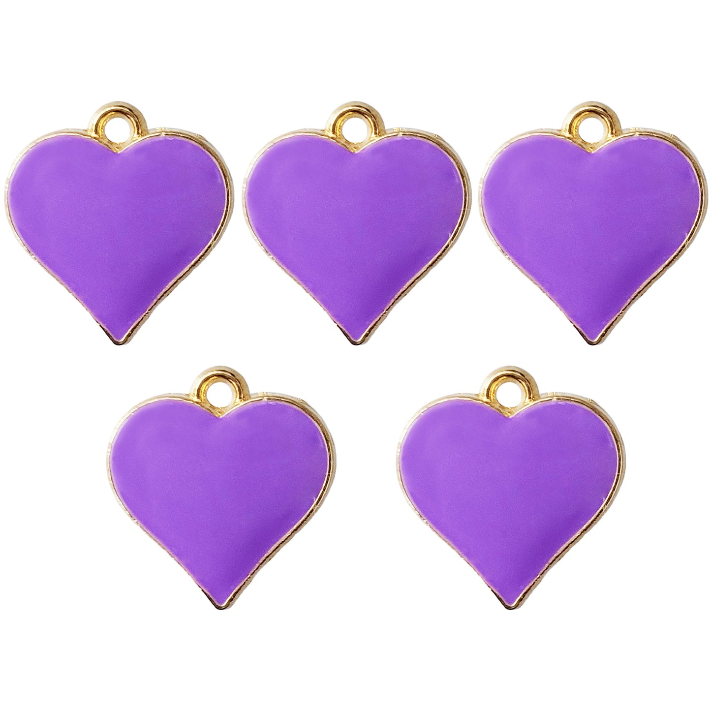 Lovely Heart Charms