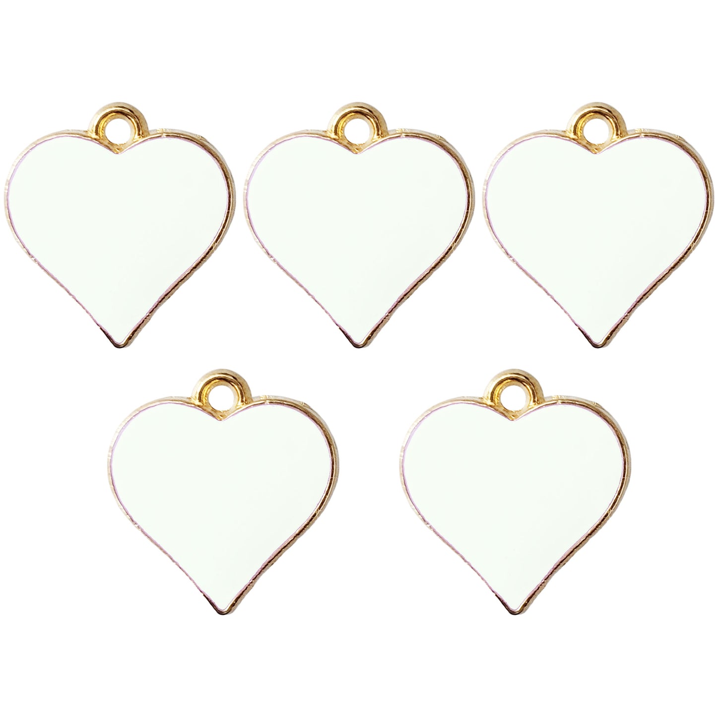 Lovely Heart Charms