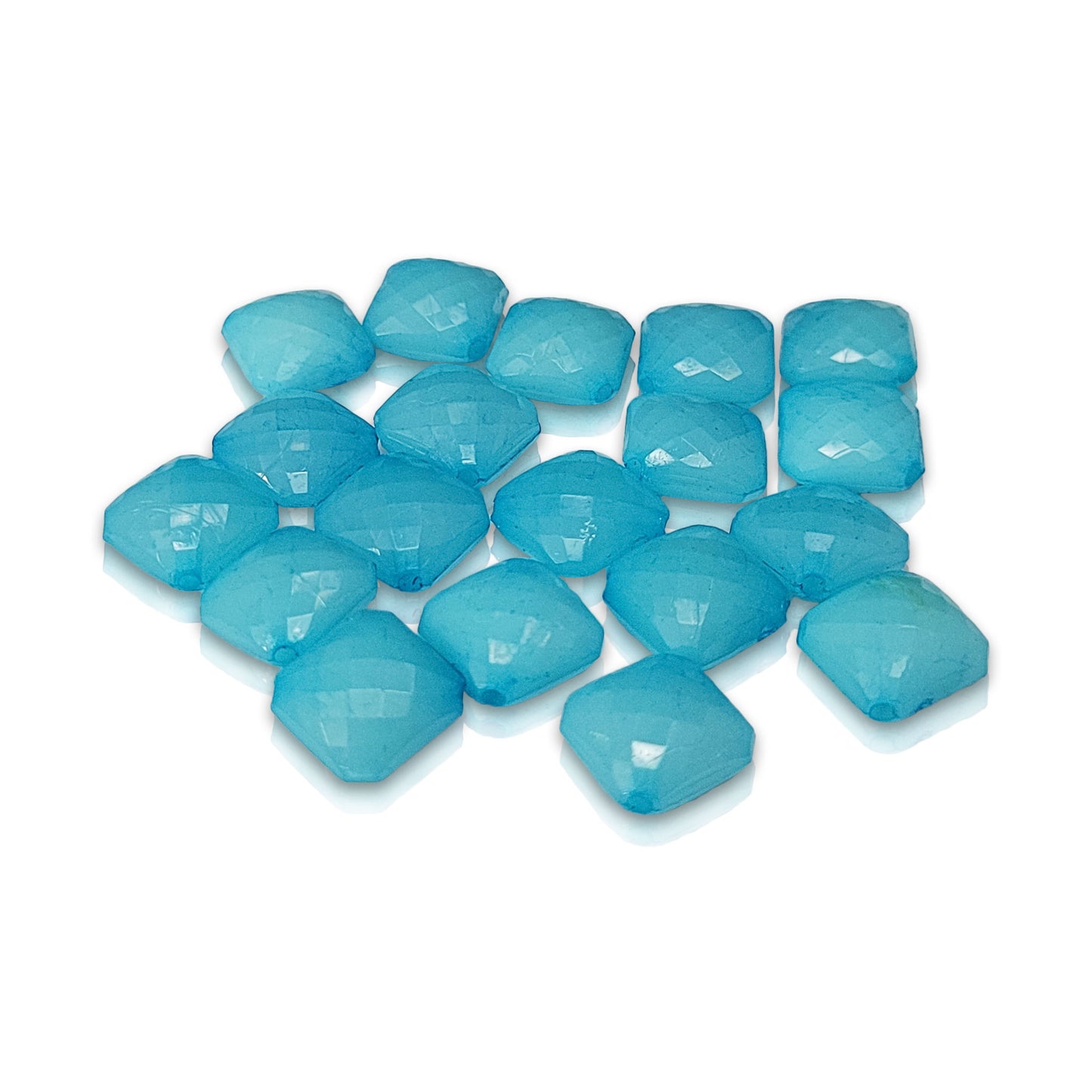 Square Shaped Acrylic Beads