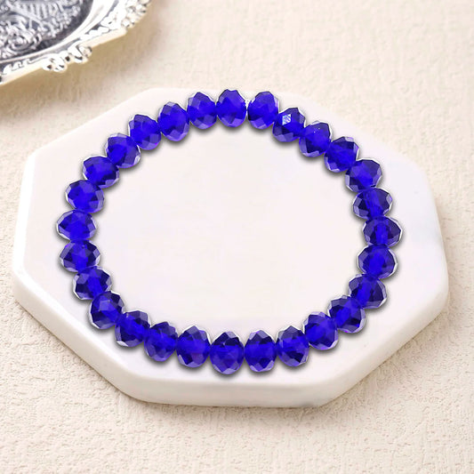 Glass Tyre Beads Bracelet