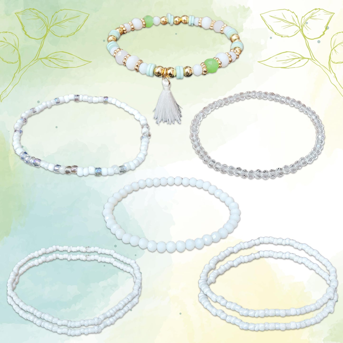 Bohemian Bracelet Set - Multicolor