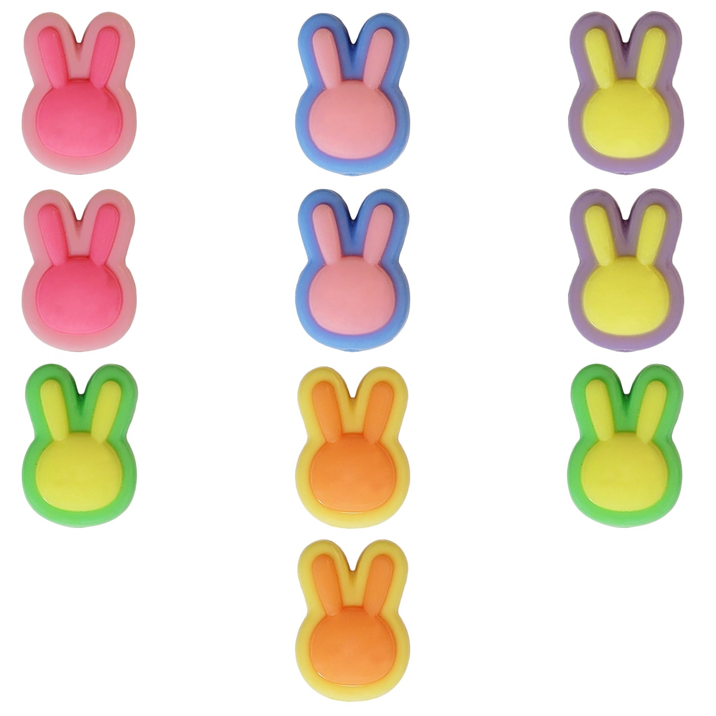Multicolour Matte Beads- Rabbit Beads