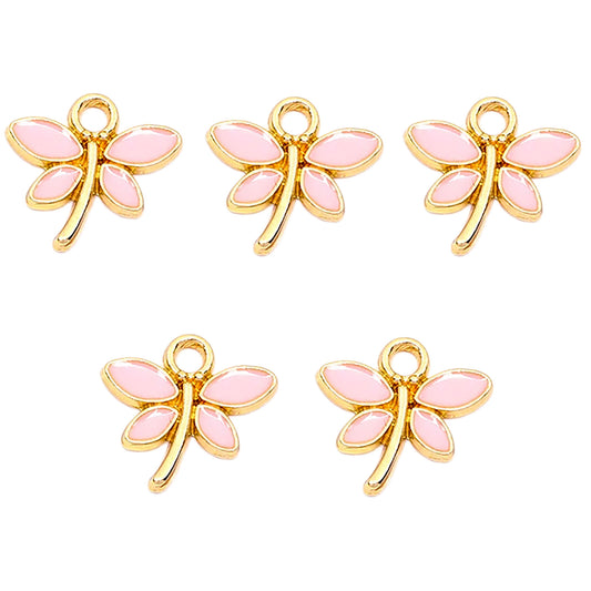 Dragonfly Charms - 5 Pcs