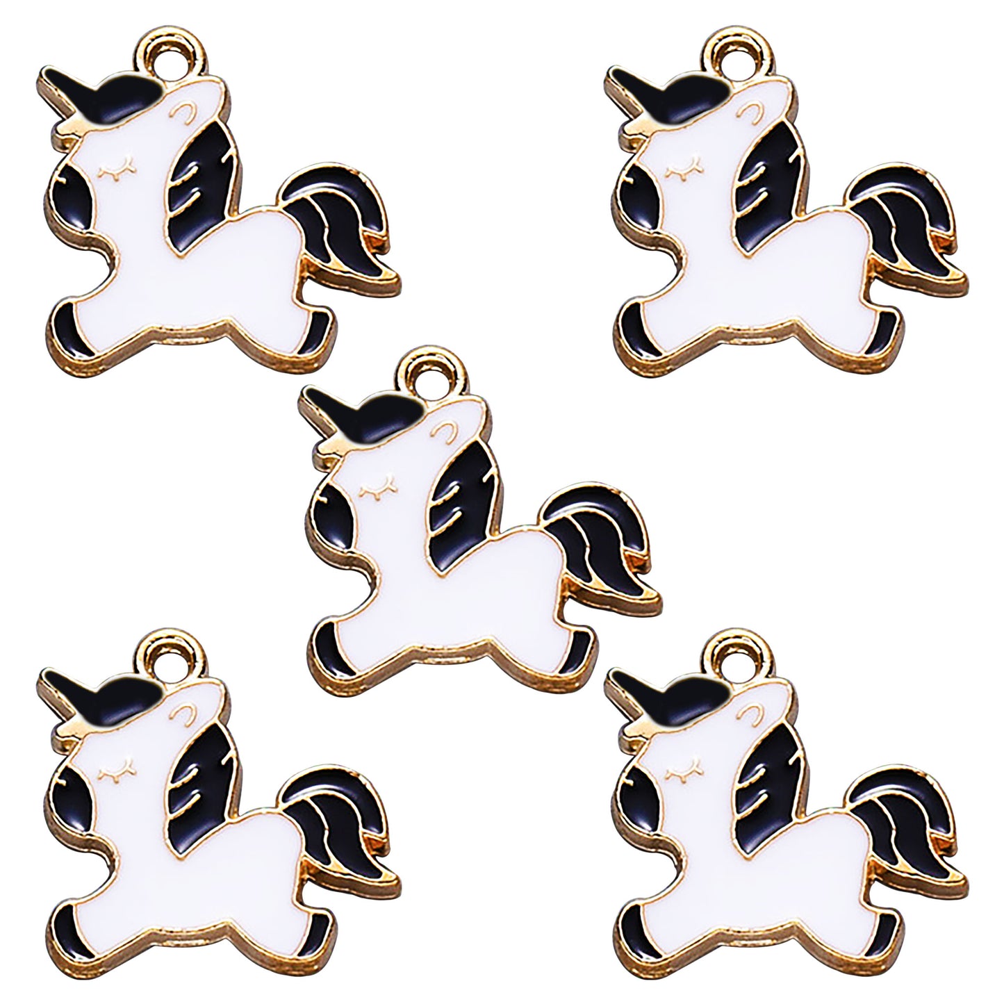 Unicorn Charms - 5 Pcs