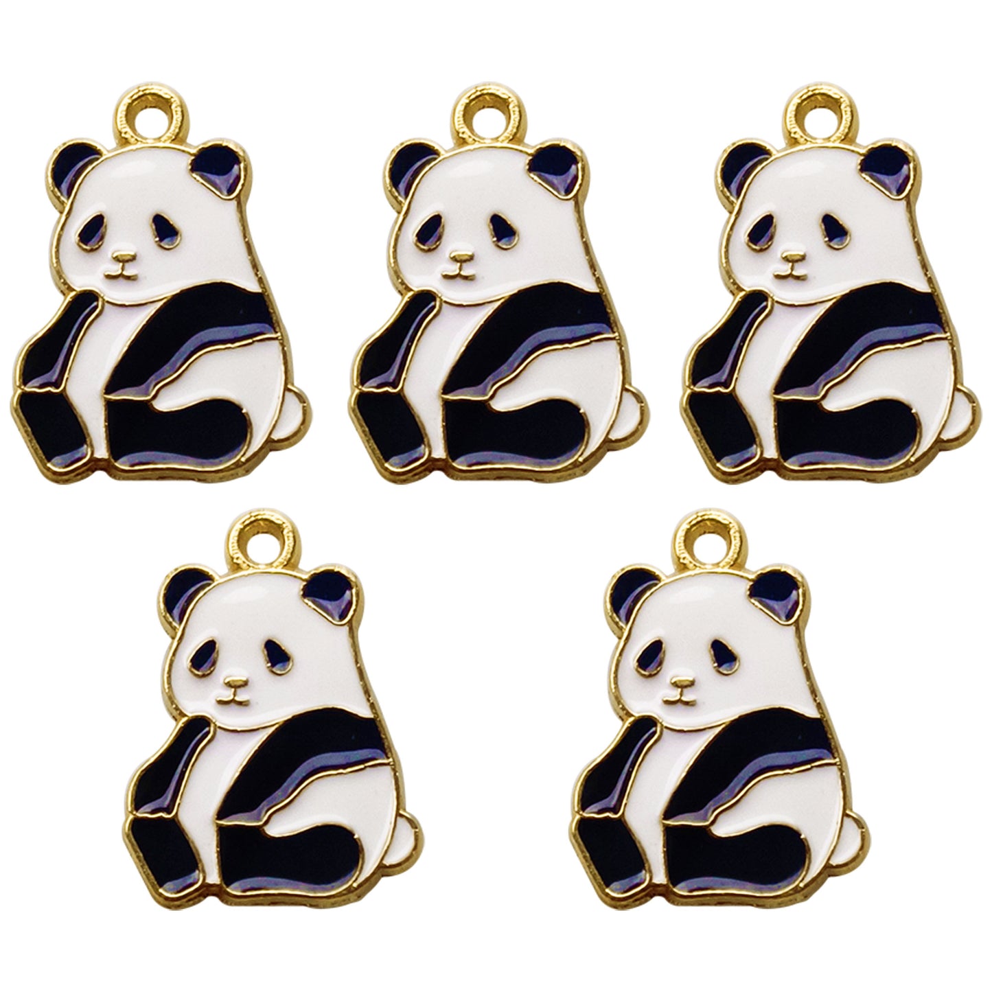 Panda Charms - 5 Pcs