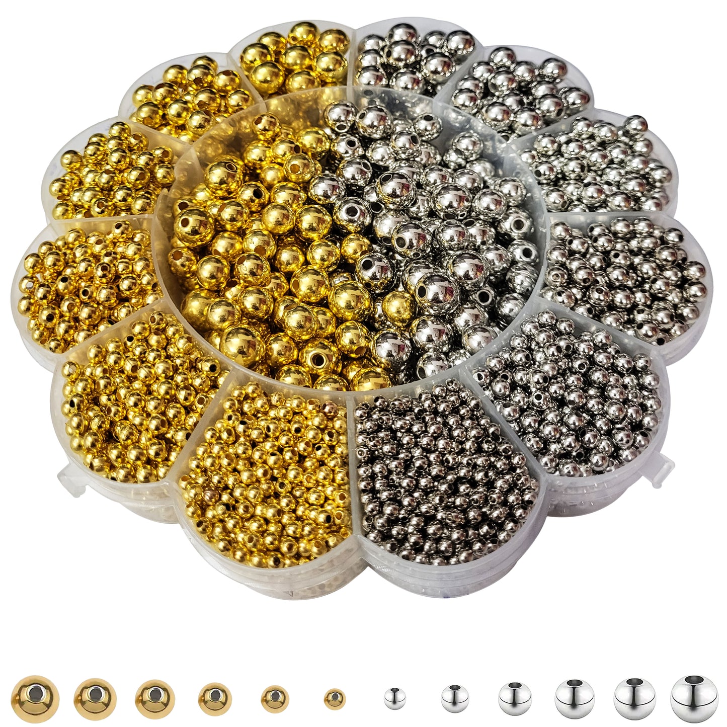 Pearl Moti Beads Kit – 3-10mm