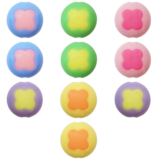 Multicolour Matte Beads-Round Beads
