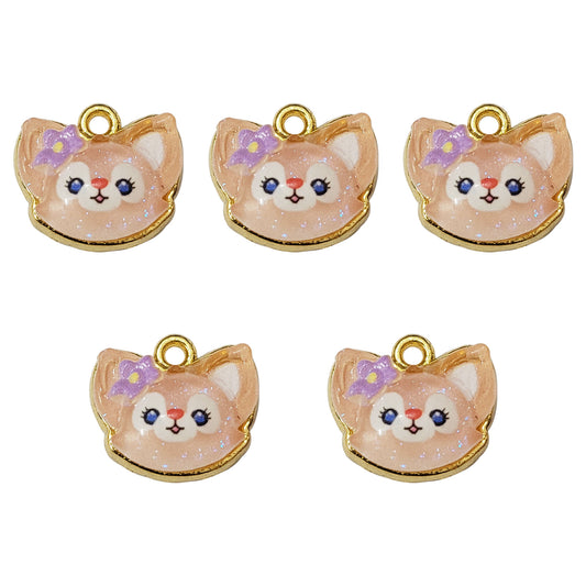 Fox Charms - 5 Pcs