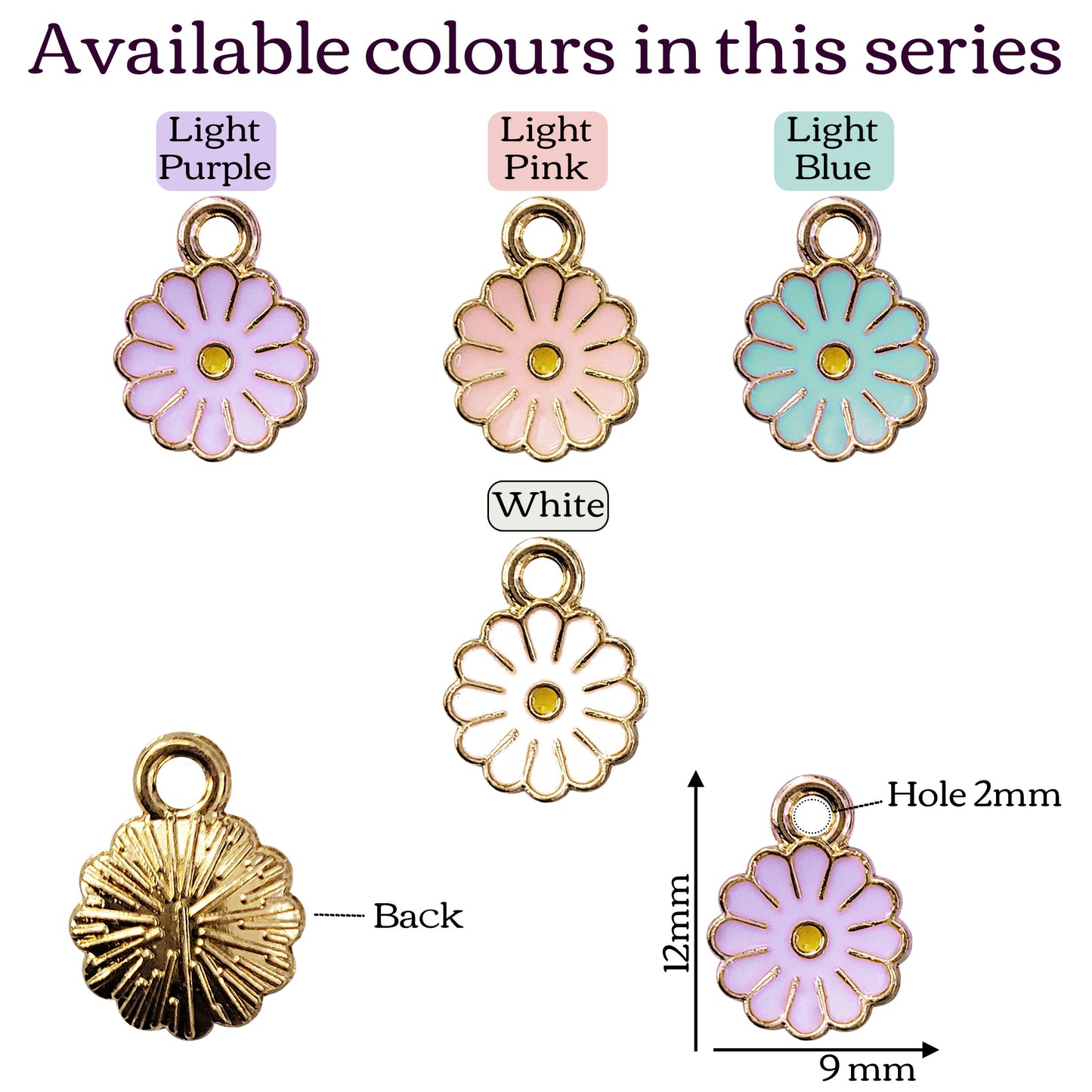 Blossom Flower Charms