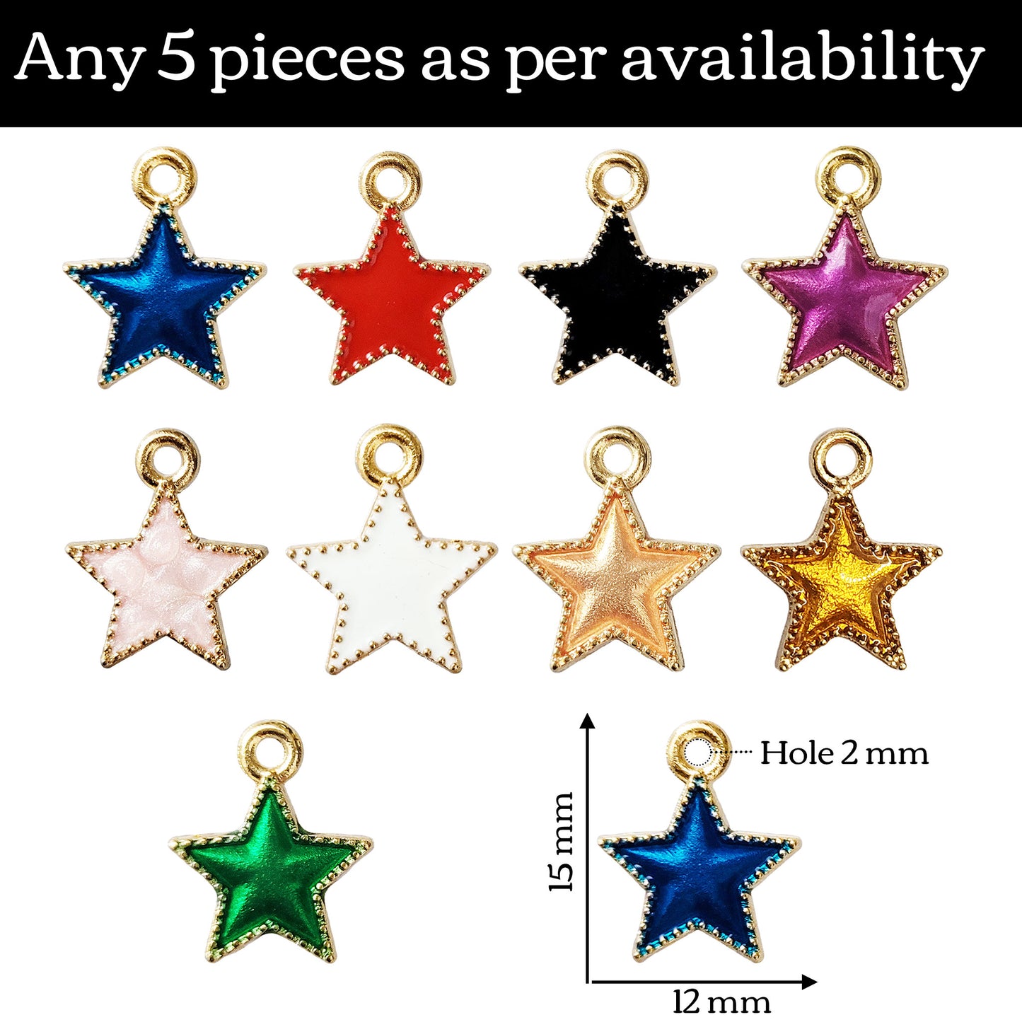 Celestial Delights Star Charms