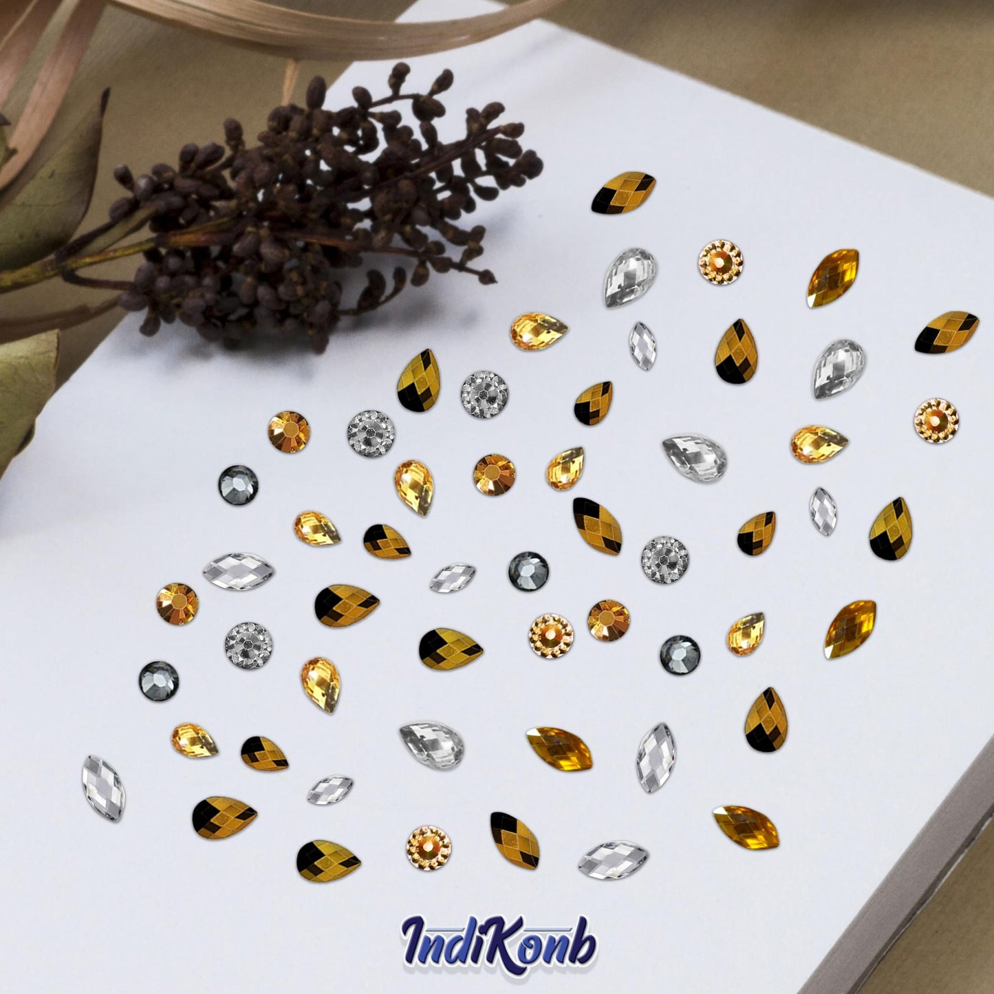 Kundan Stones Gemstones & Crystals for Art & Crafts