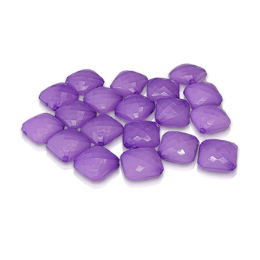 Square Shaped Acrylic Beads