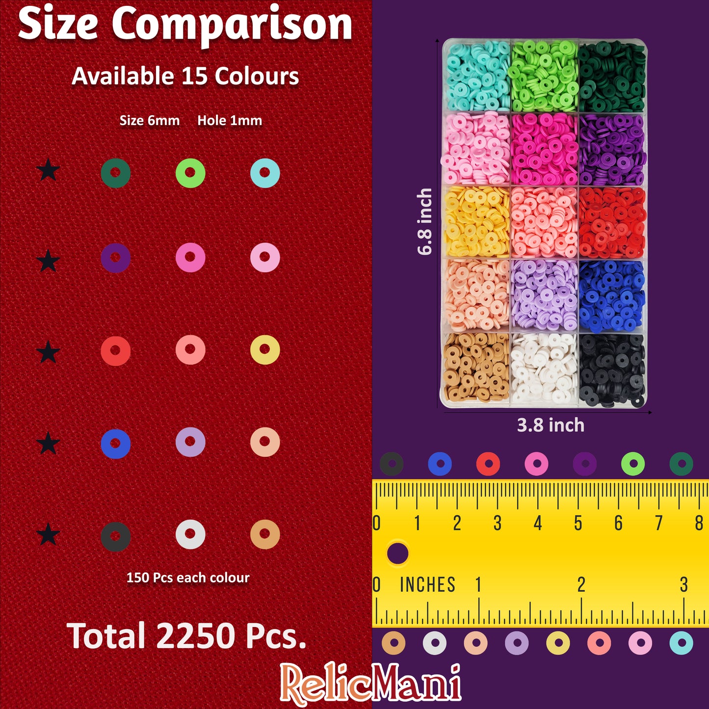 Polymer Clay Beads Kit