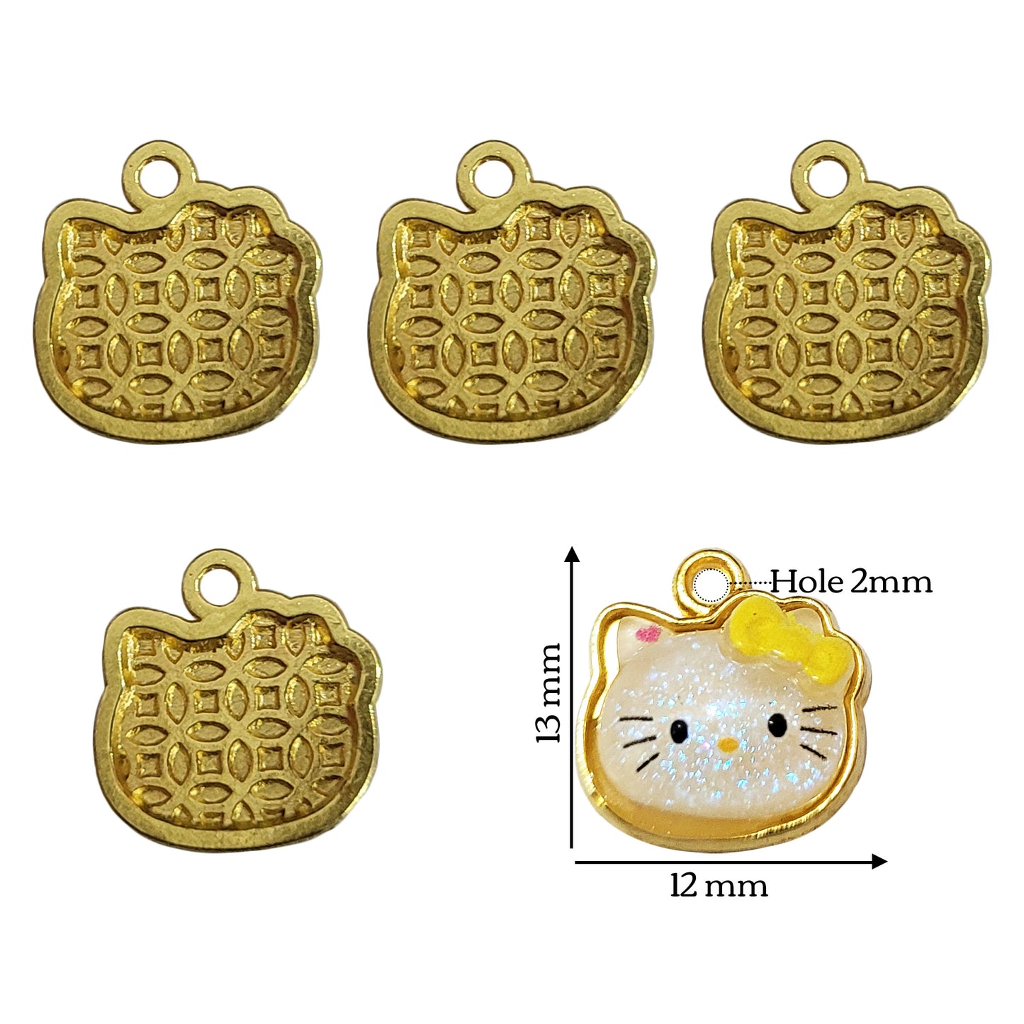 Kitten Charms - 5 Pcs