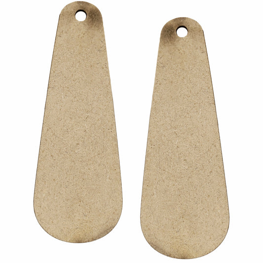 Wooden Earring Base - Set of 1 Pair