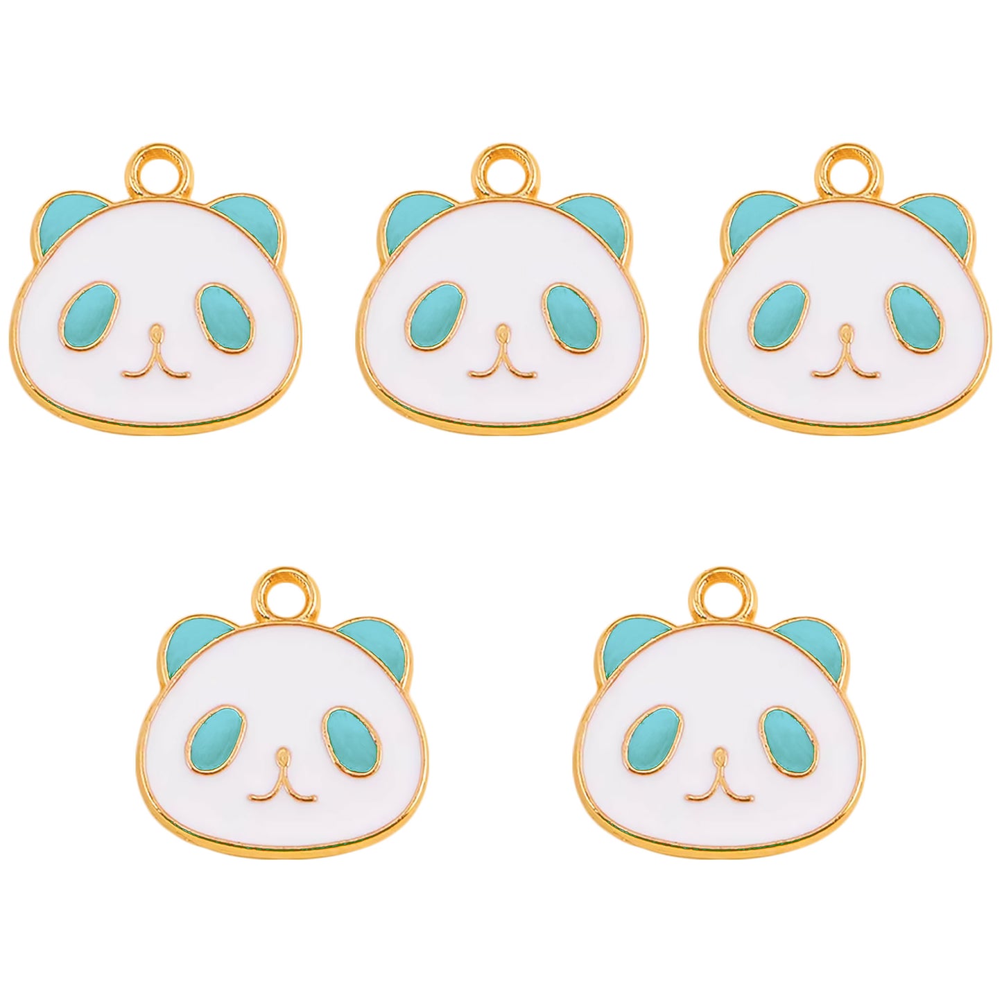 Panda Charms - 5 Pcs