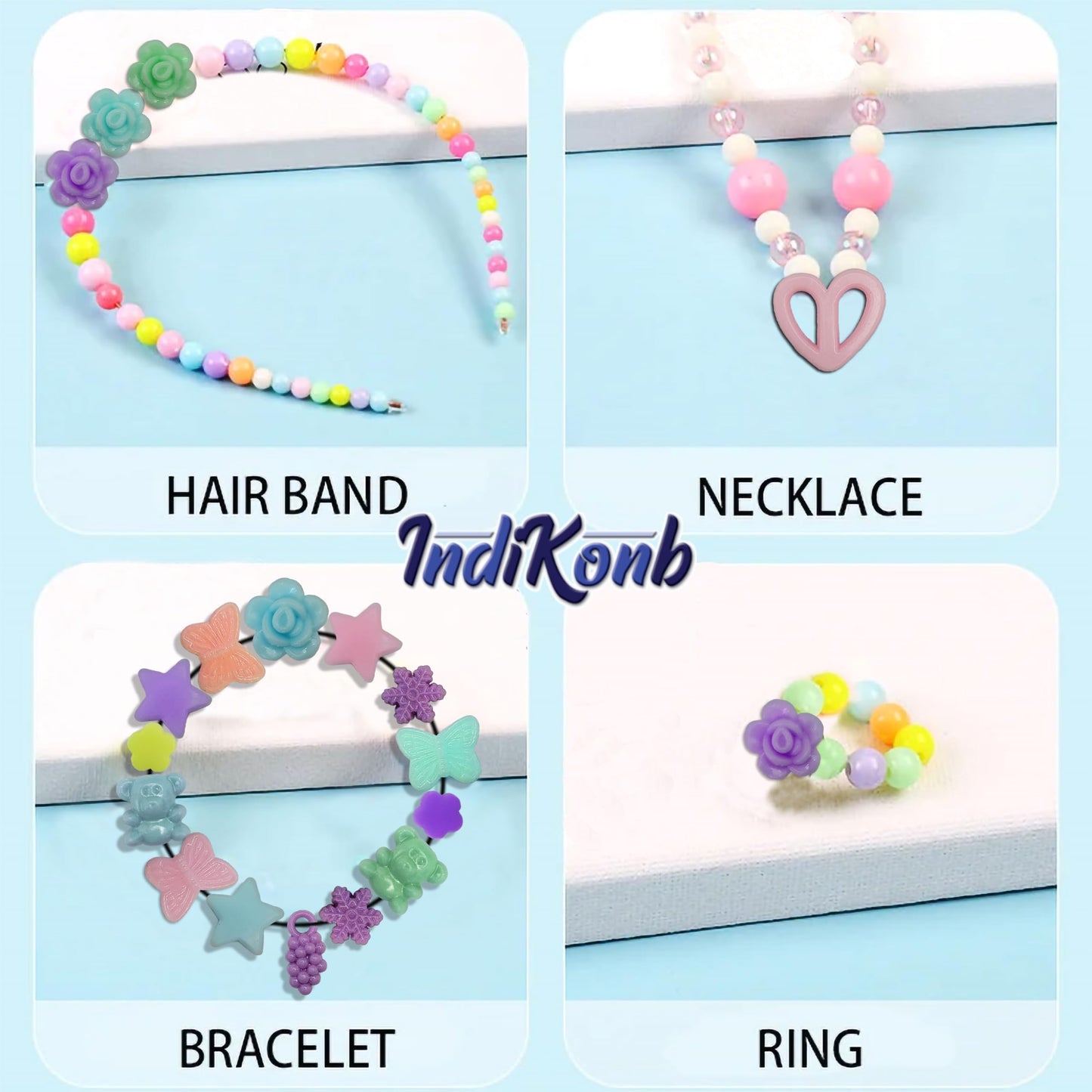 Kids Beads and Charms Kit