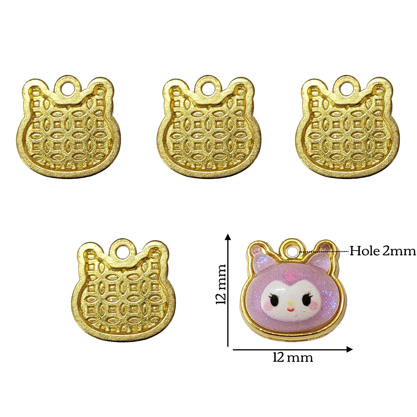 Cute Blob Charms - 5 Pcs