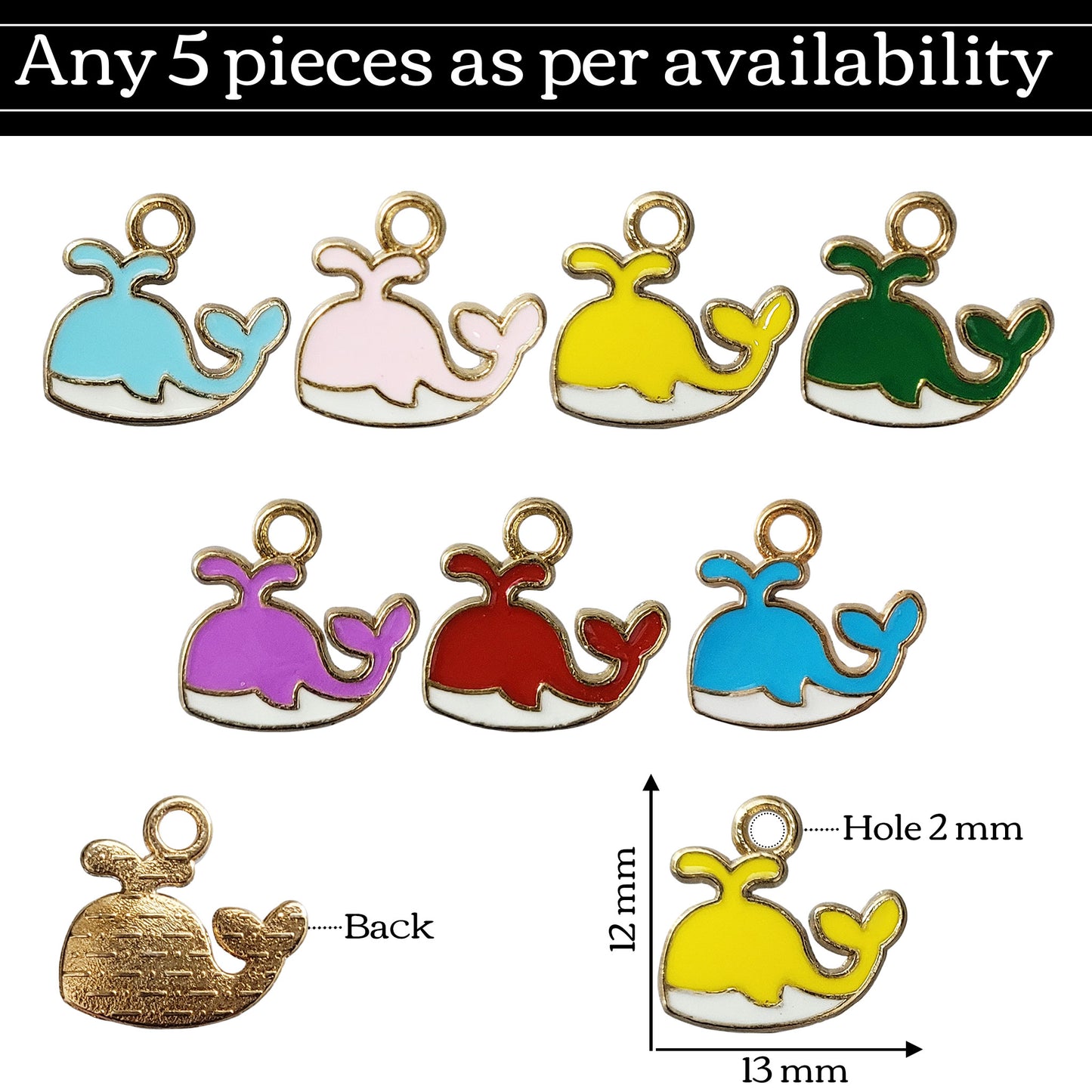 Whale Charms