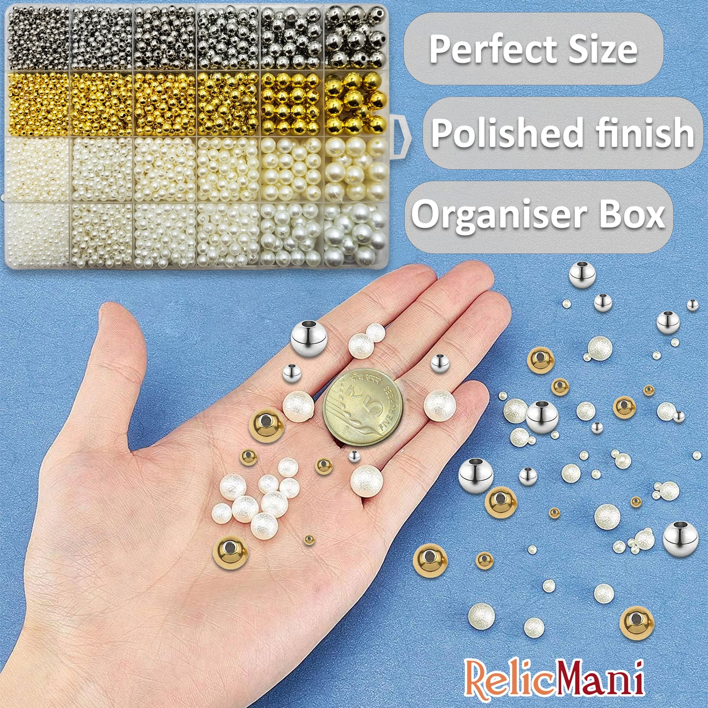 Pearl Moti Beads Kit