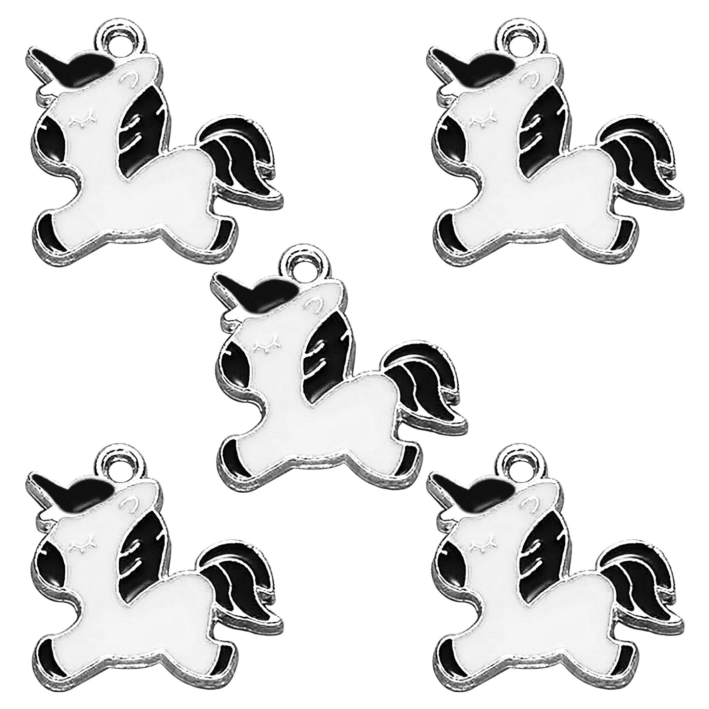 Unicorn Charms - 5 Pcs