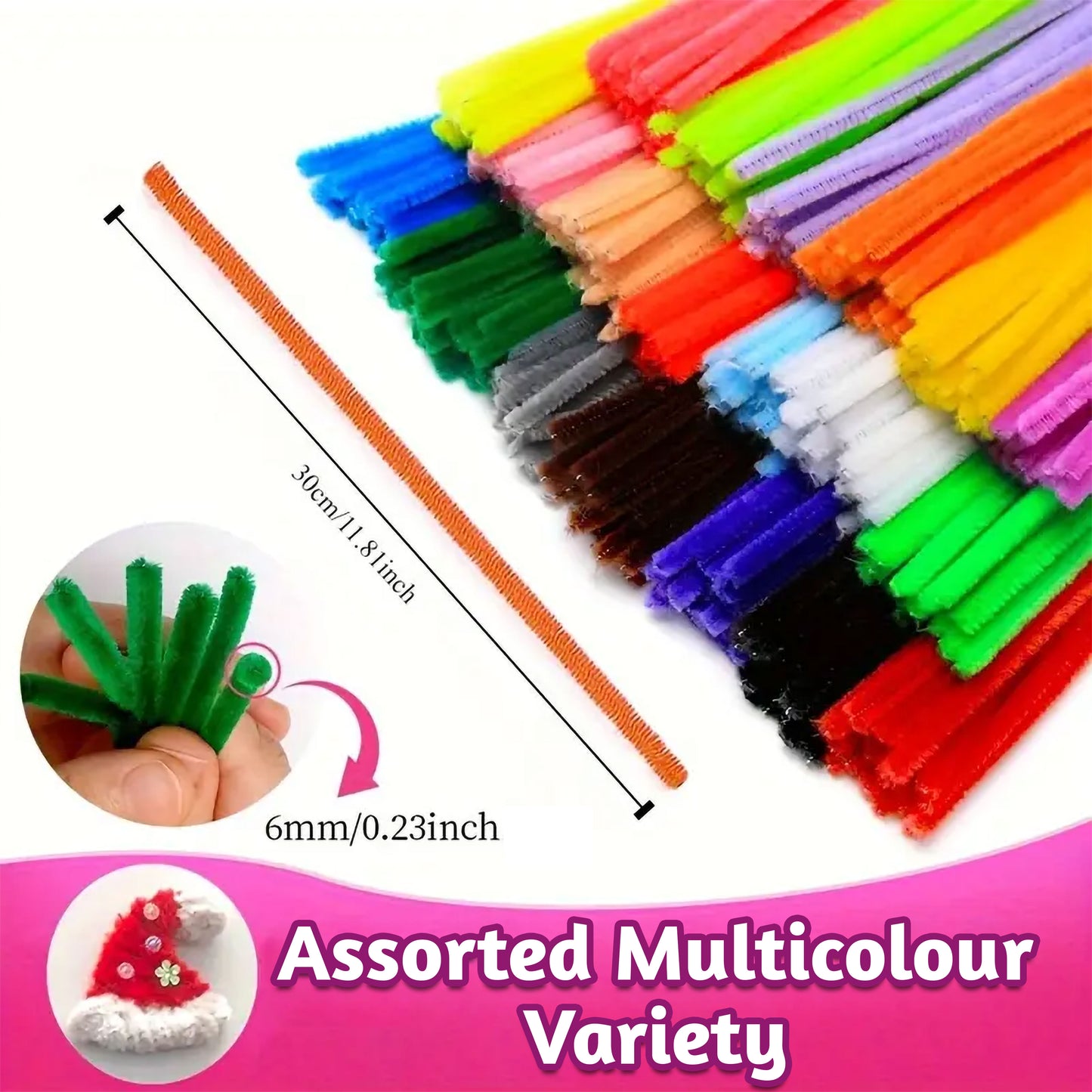 Pipecleaner Multicolour Combo Set