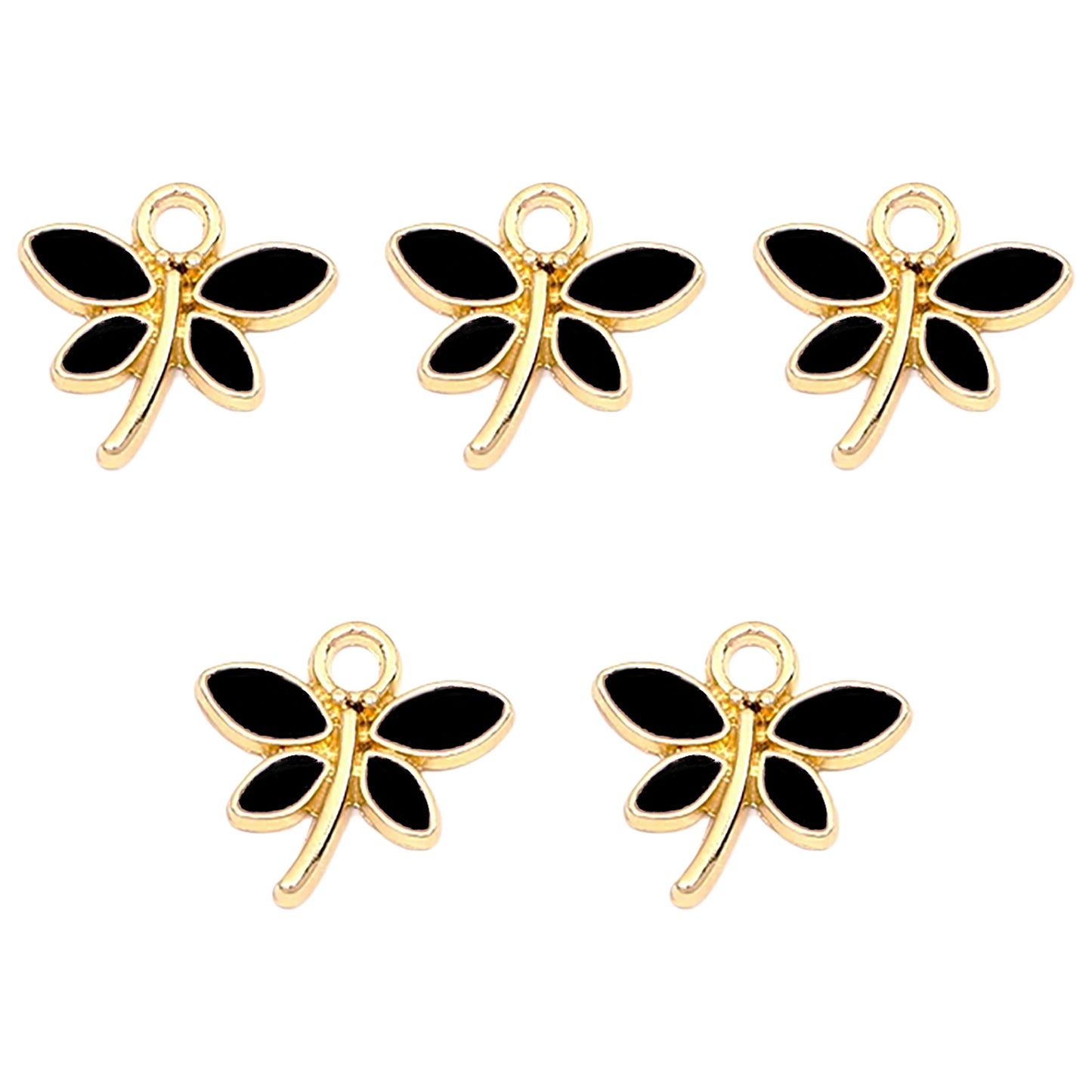 Dragonfly Charms - 5 Pcs