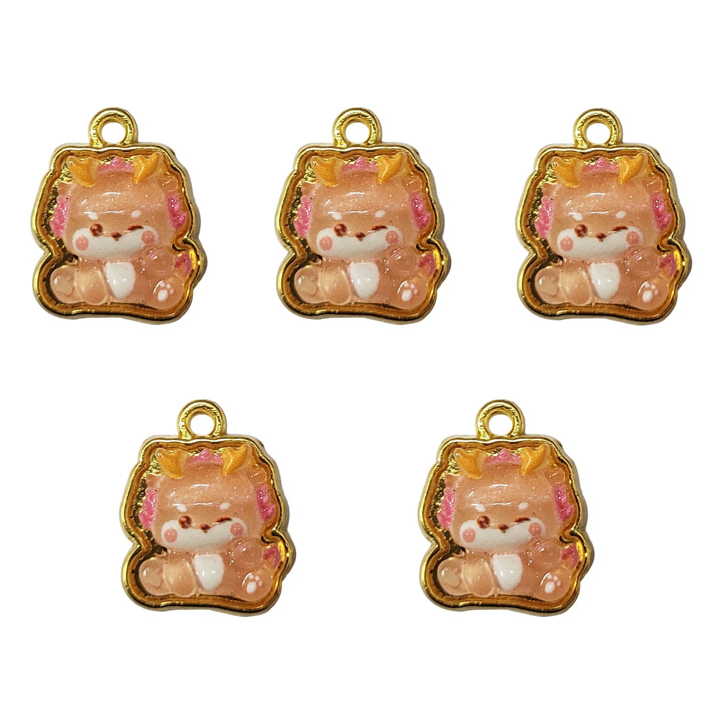 Teddy Charms - 5 Pcs