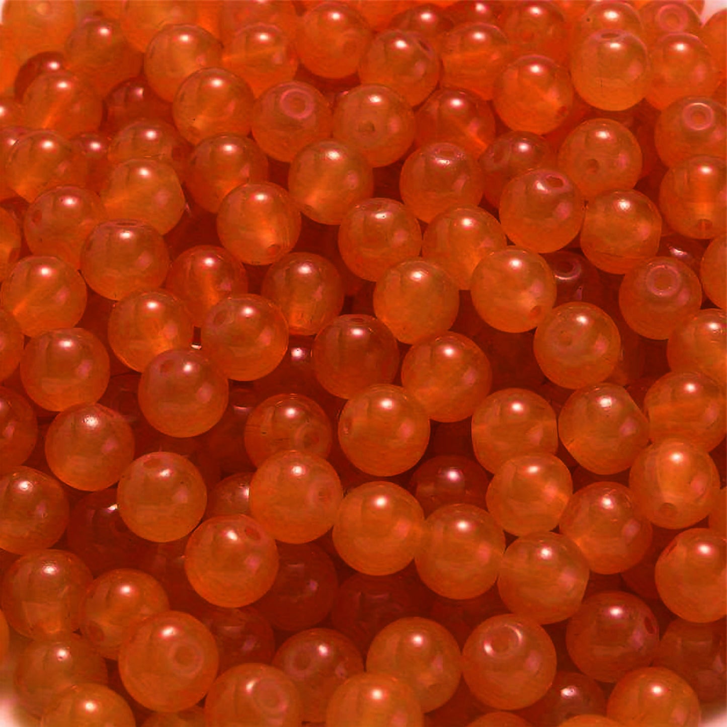 Jelly Glass Beads - 6mm