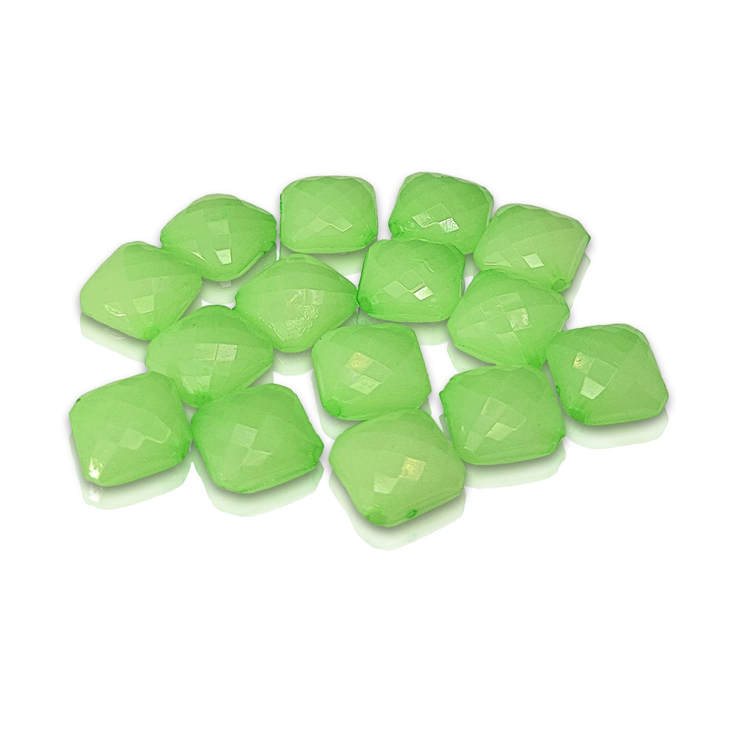 Square Shaped Acrylic Beads