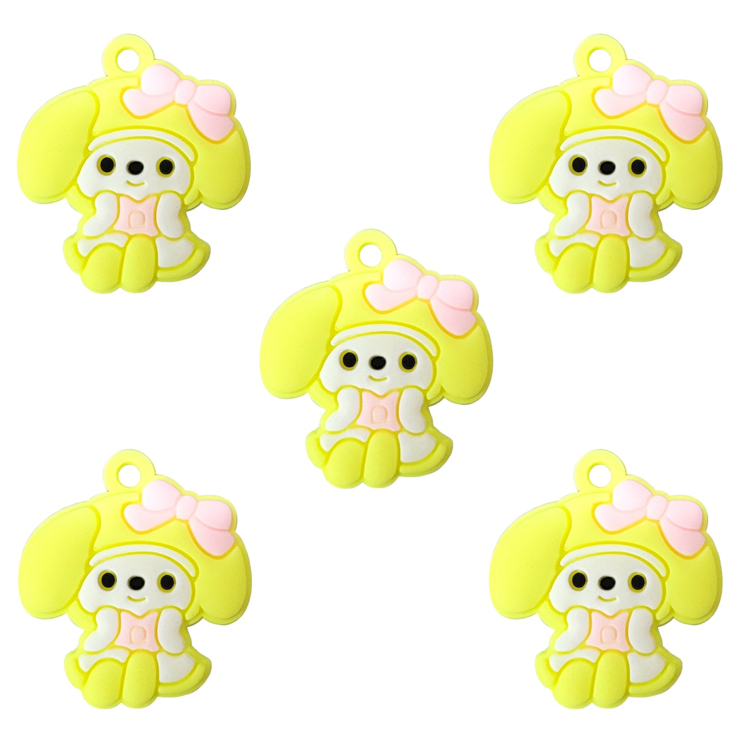 Doll Silicone Charms - Pack of 5