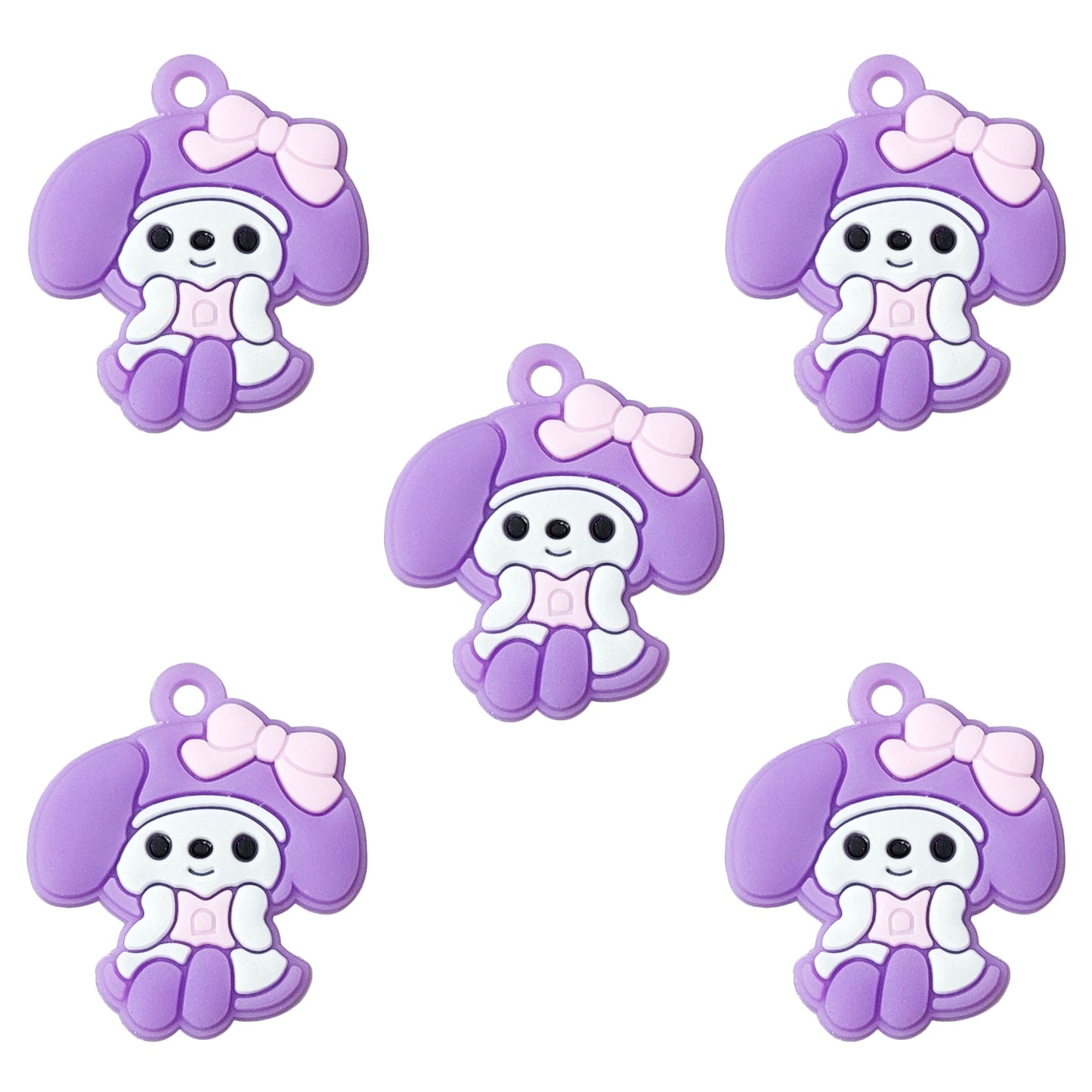 Doll Silicone Charms - Pack of 5