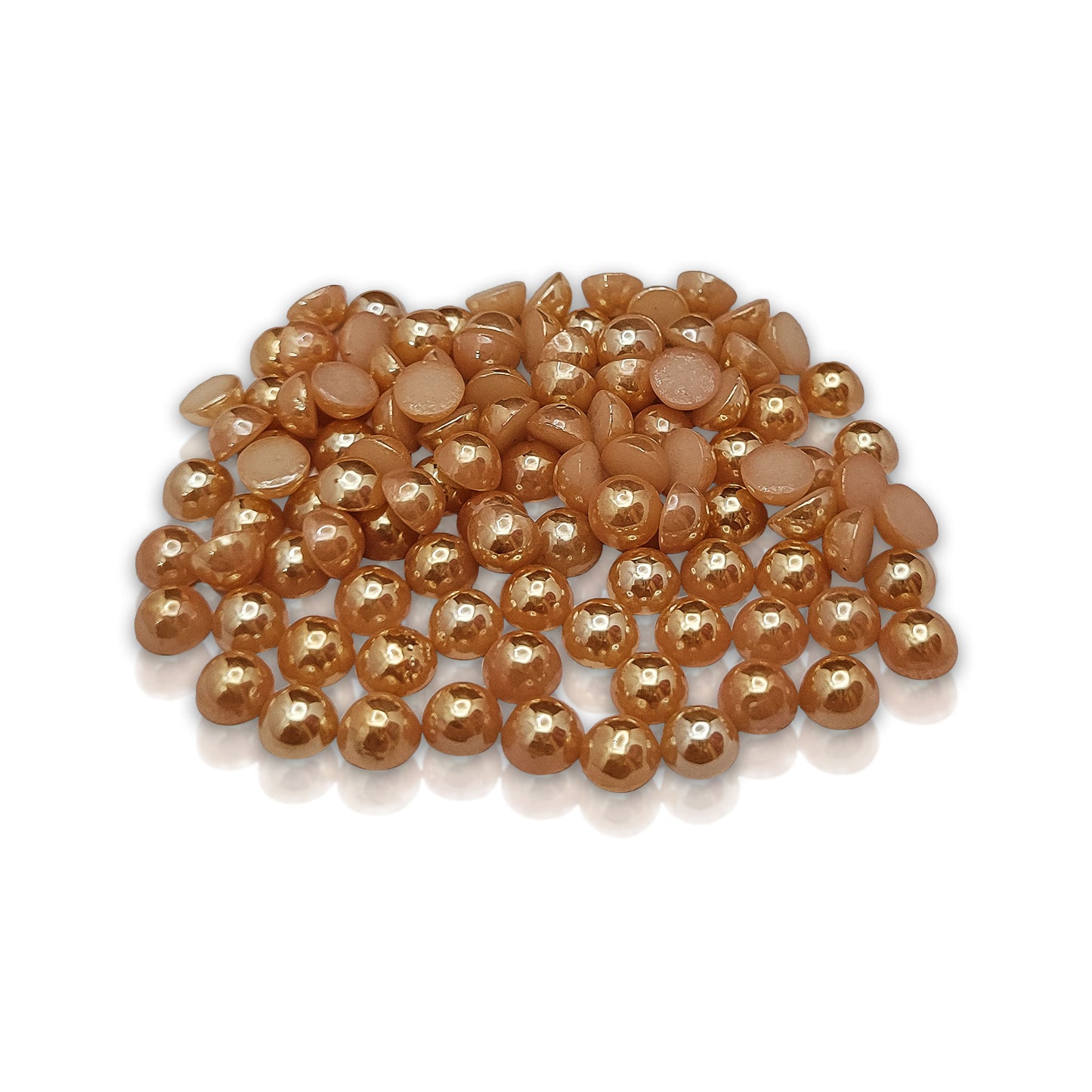 Flat Back Half Pearl Beads