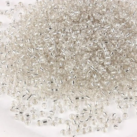 In bracelet making, necklace making and DIY jewellery projects, white 4mm beads add depth and neat finishing.