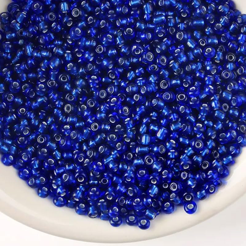 Use blue 3mm beads for bracelet making, necklace making and DIY jewellery projects when the design needs a clean decorative look.