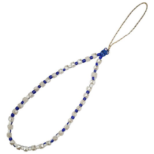 Beaded Phone Charm - Aesthetic Multicoloured Mobile Accessory