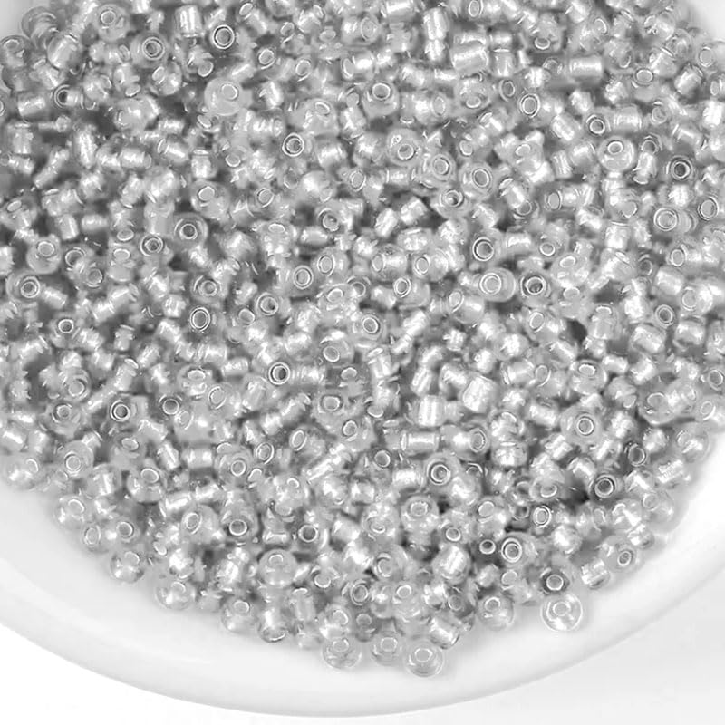 The look of silver 3mm beads suits bracelet making, necklace making and DIY jewellery projects, especially for clean decorative look.